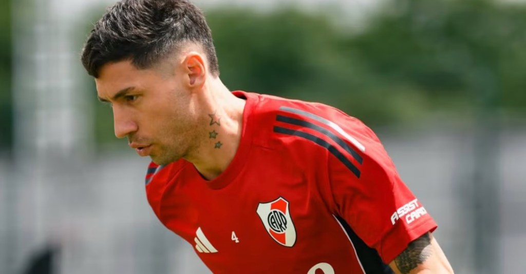 Duda en el lateral: La recuperación de Montiel, la gran incógnita de River de cara al clásico con&nbsp;Racing