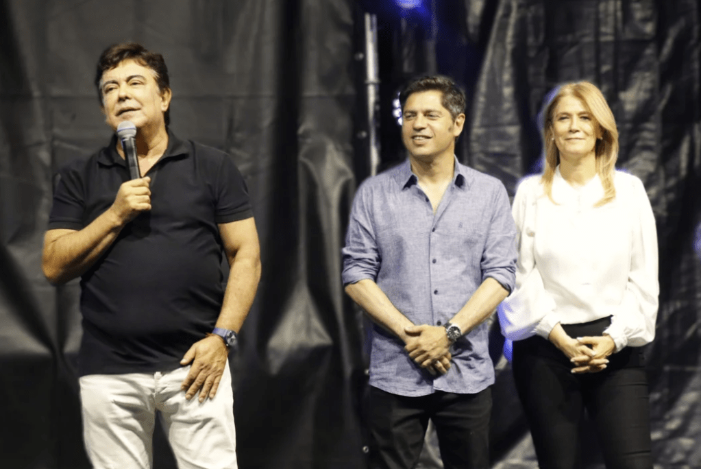 Espinoza apoyó a Kicillof en un acto político en La&nbsp;Matanza