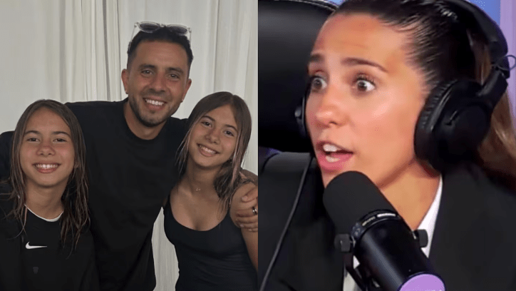 Matías Defederico y Cinthia Fernández celebraron el egreso de sus gemelas, pero él recibió críticas en&nbsp;redes