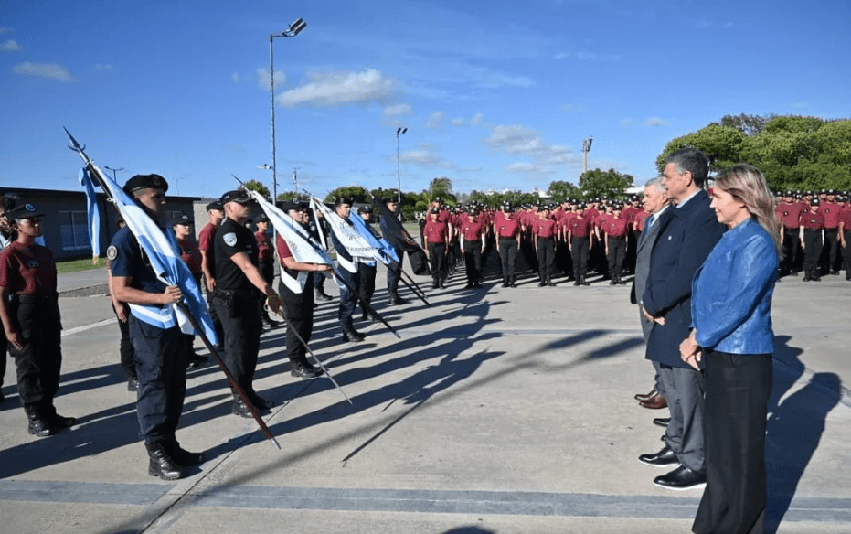 Jorge Macri inauguró el ciclo lectivo para más de dos mil cadetes de policía y bomberos